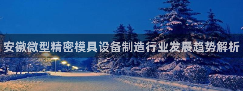 下载彩神通关注码：安徽微型精密模具设备制造行业发展趋势解析